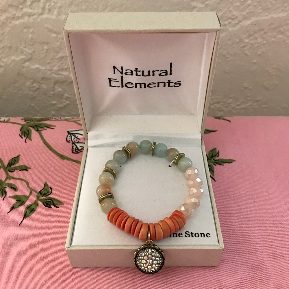 Natural Elements Genuine Stone Bracelet #955